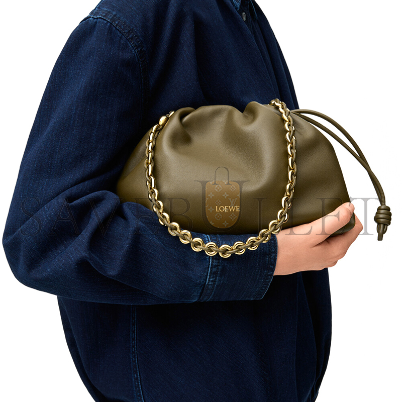 LOEWE MEDIUM FLAMENCO PURSE IN MELLOW NAPPA LAMBSKIN A411FCRX75 (30*20*10.5cm)